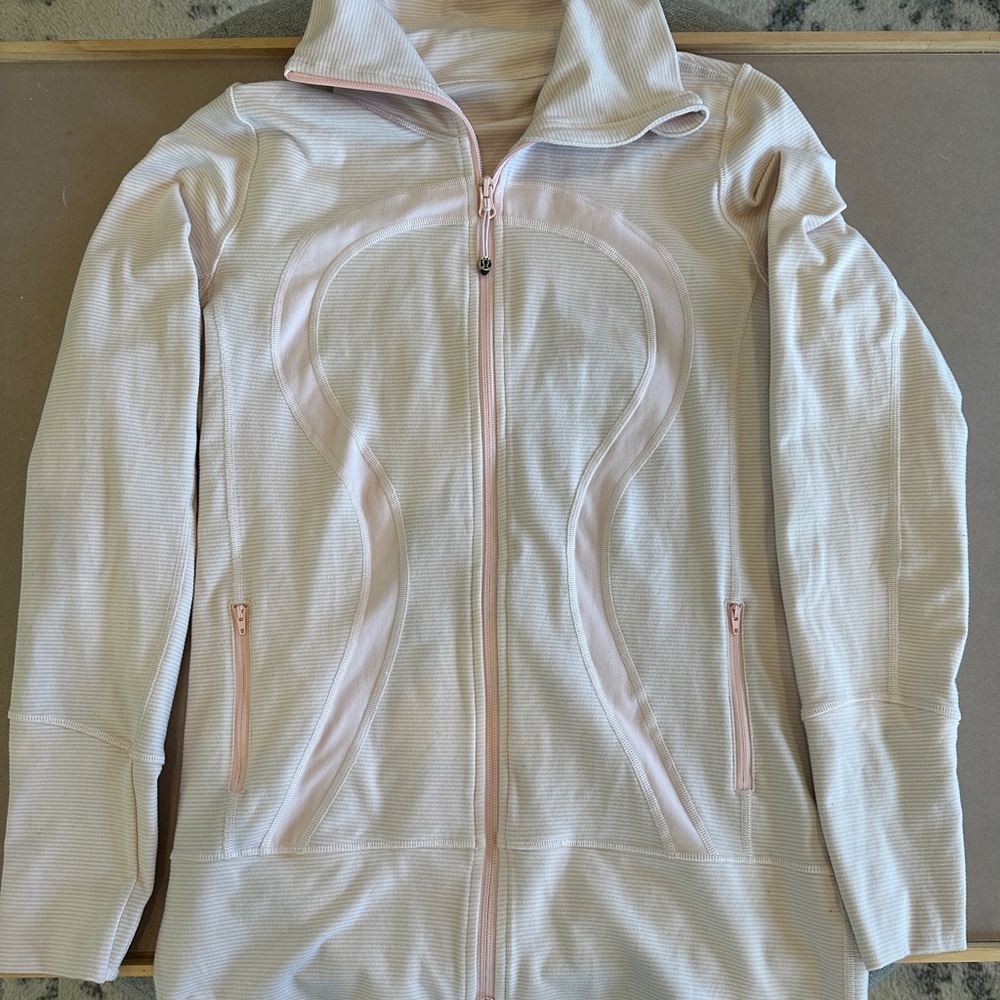 Lululemon Pale Pink Full Zip Jacket